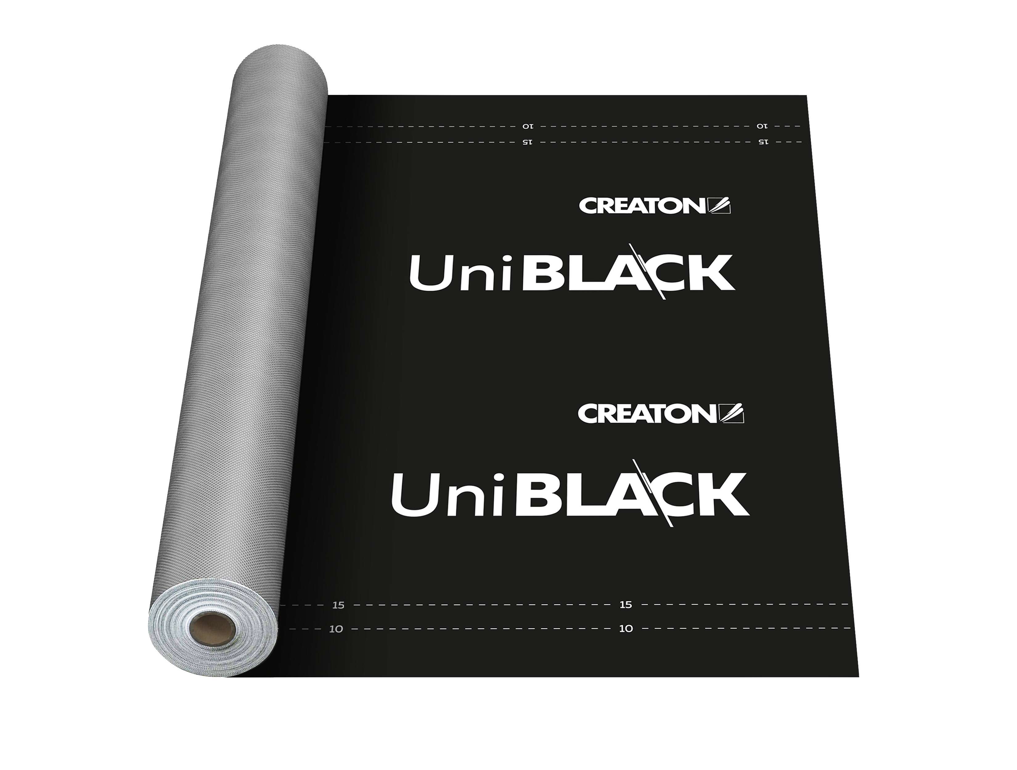 UniBLACK Легка мембрана без клейких смуг