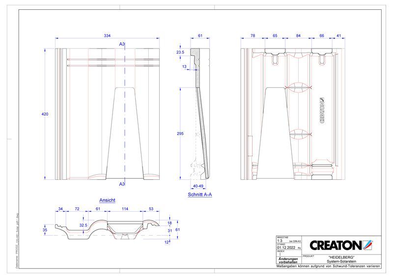 Produkt CAD-Datei HEIDELBERG Systemsolarstein Systemstein