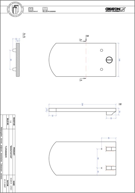 CAD файл черепиці MANUFAKTUR сегментна форма TURMBIBER