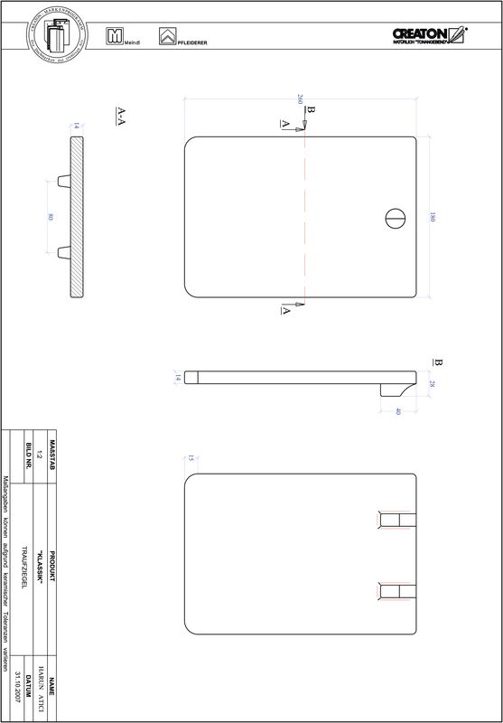 CAD файл черепиці KLASSIK напівкругла форма RUND-TRAUFZIEGEL