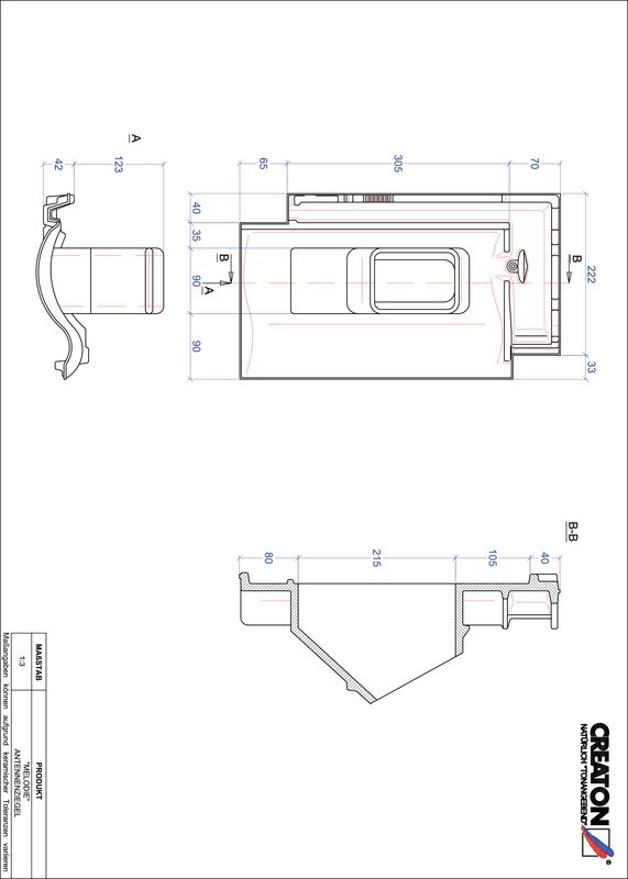 CAD файл черепиці MELODIE антенна черепиця ANTENNE