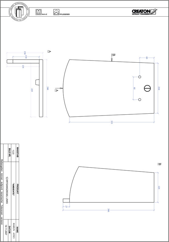 CAD файл черепиці AMBIENTE  сегментна форма SEG-OGL-1-1-4